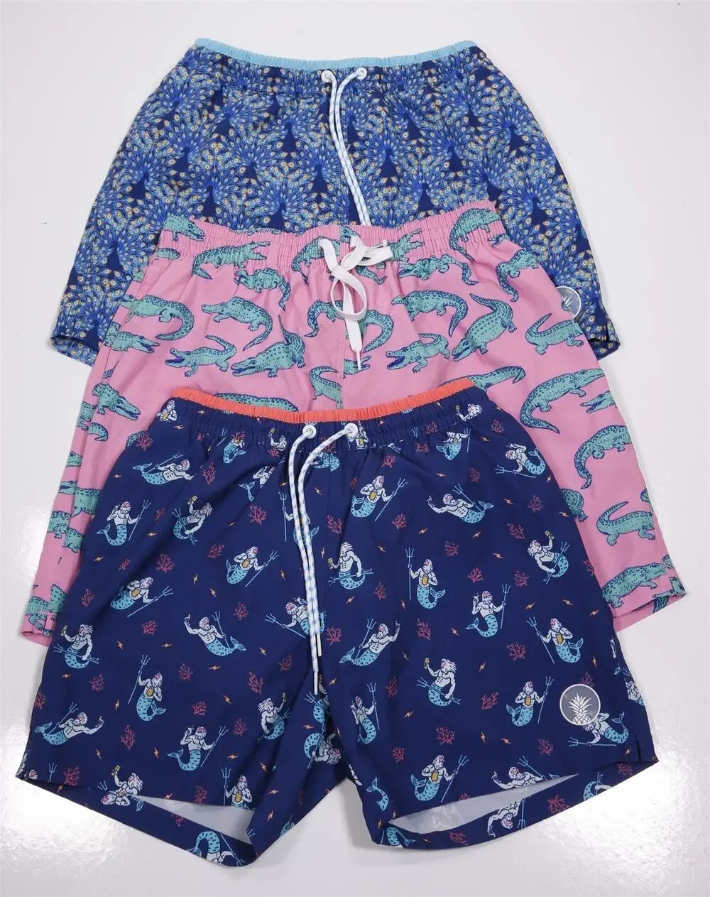 Chubbies Lot of 3 Swim Trunks Shorts Mens 5.5 Inseam Medium
